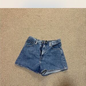 Levi's Women's Blue Jean Shorts